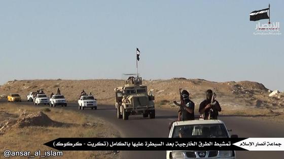 AAI members patrolling Tikrit Kirkuk road.jpg